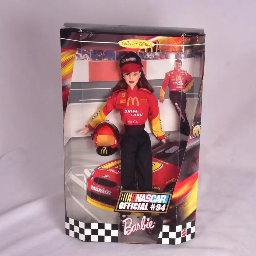 1999 Barbie NASCAR Official #94 Doll McDonalds Sponsor