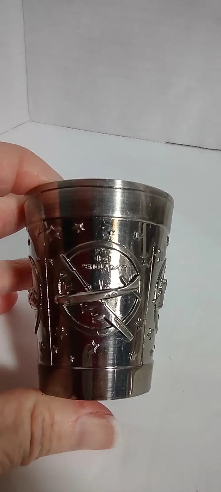 NASA Pewter Shot Glass