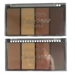 Broadway Contour Artist Powder Medium / Dark 2 Pack