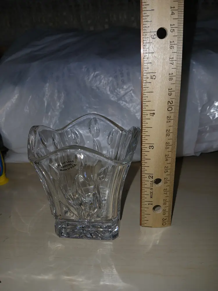 24%lead crystal dish