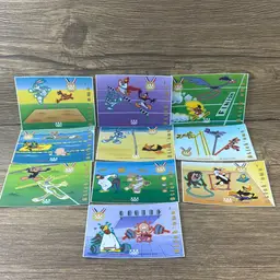 #04 - 1996 Upper Deck Looney Tunes Stick’ums Set Of 10