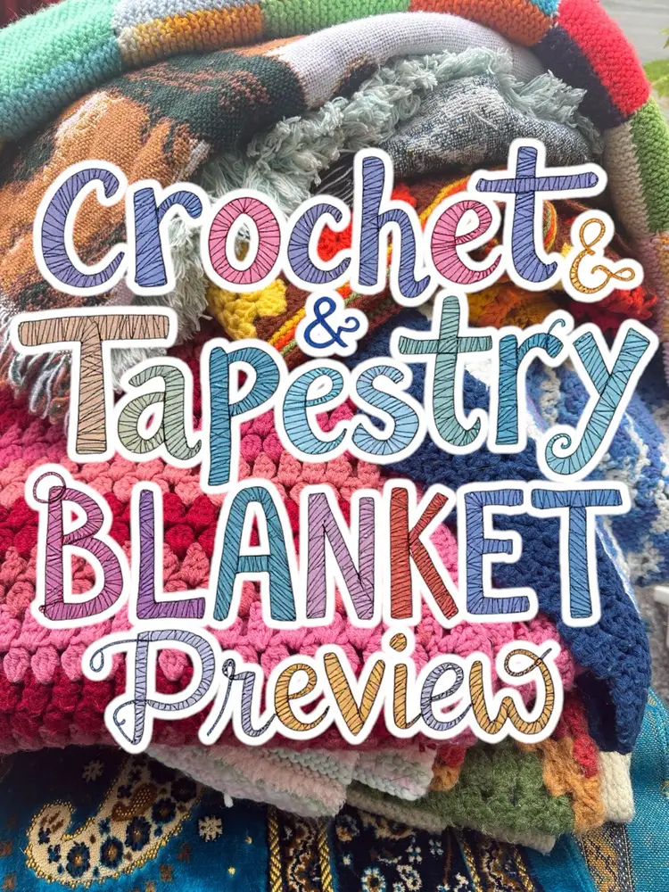 Crochet And Tapestry Blanket Preview