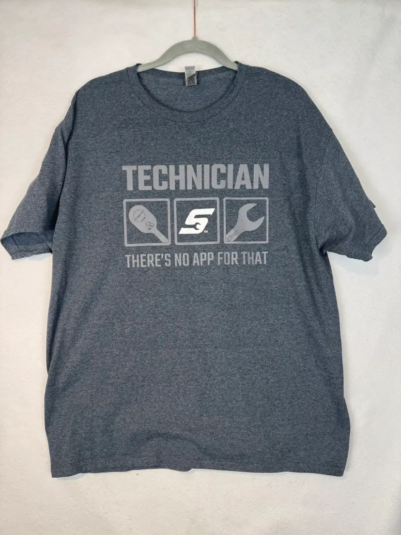 Snap-On Tools Technician T-Shirt Size X-Large Mechanic Wrench Logo Gray