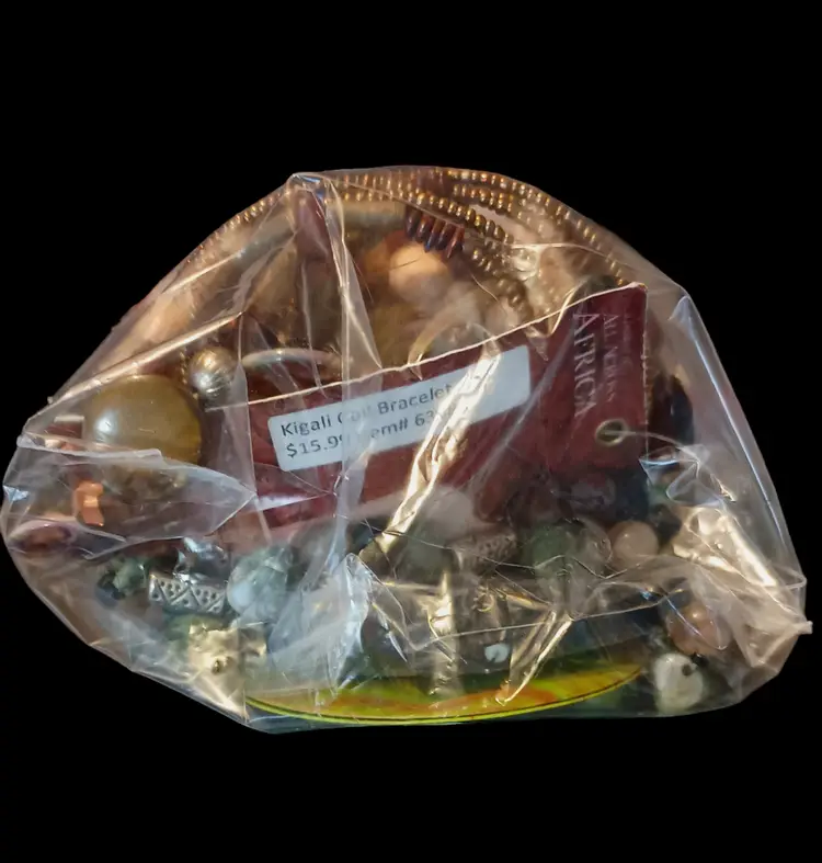 "Tribal Connections" Themed All Wearable Mystery Jewelry Collection 1 lb Vtg/Mod