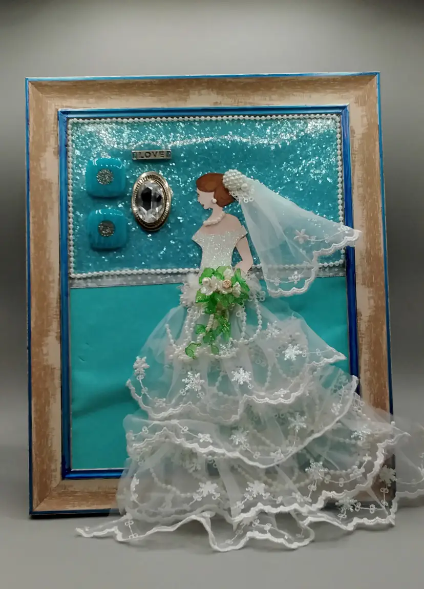 Bridal Shadow Box Art