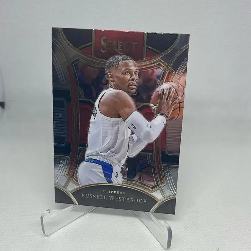 2023-24 Select Russell Westbrook Mezzanine Silver SP #346 Los Angeles Clippers