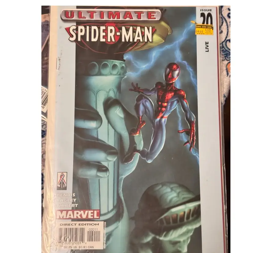 Ultimate Spiderman #20 Live VGC