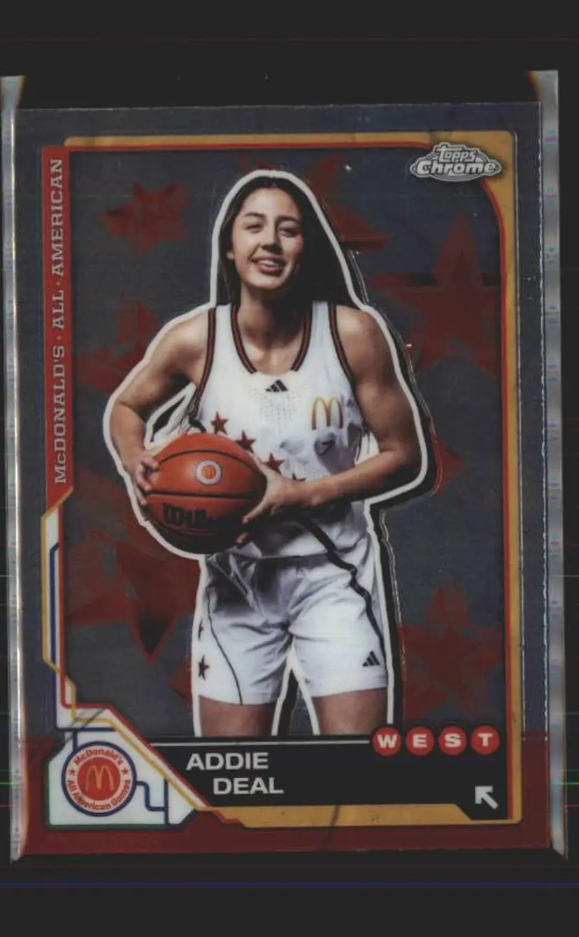 2025 Topps Chrome McDonald's All American #29 Addie Deal - (141)