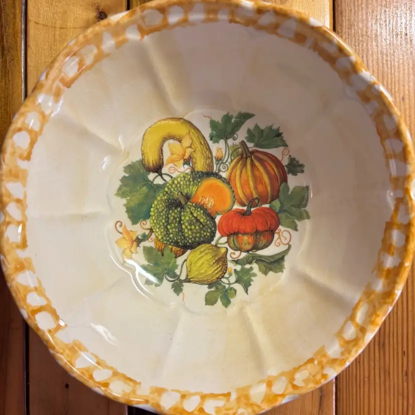 Made in Italy ”Ceramic Due Torri” Harvest Bowl 7”