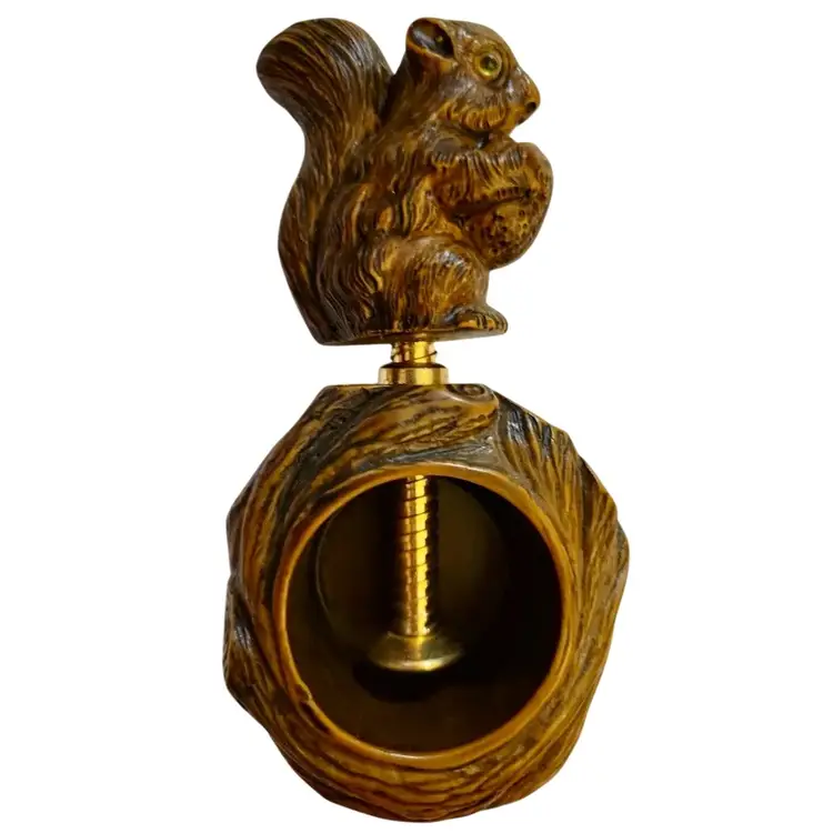 Nutcracker with Squirrel Biancardi Italy