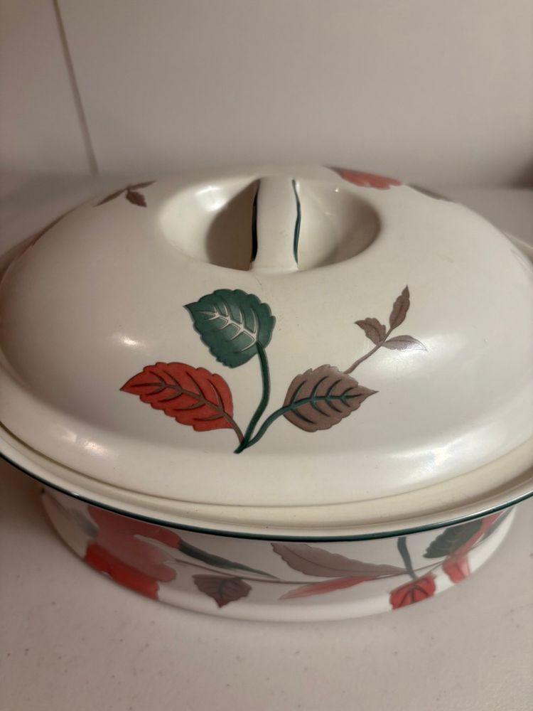 Mikasa Silk Flowers Vintage 9x13 Baking Dish