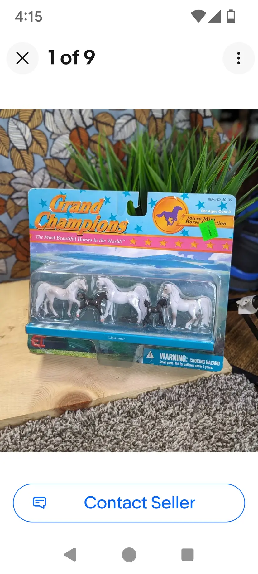 Vintage 2000 Empire Micro Mini Horse Collection Grand Champions New In Package