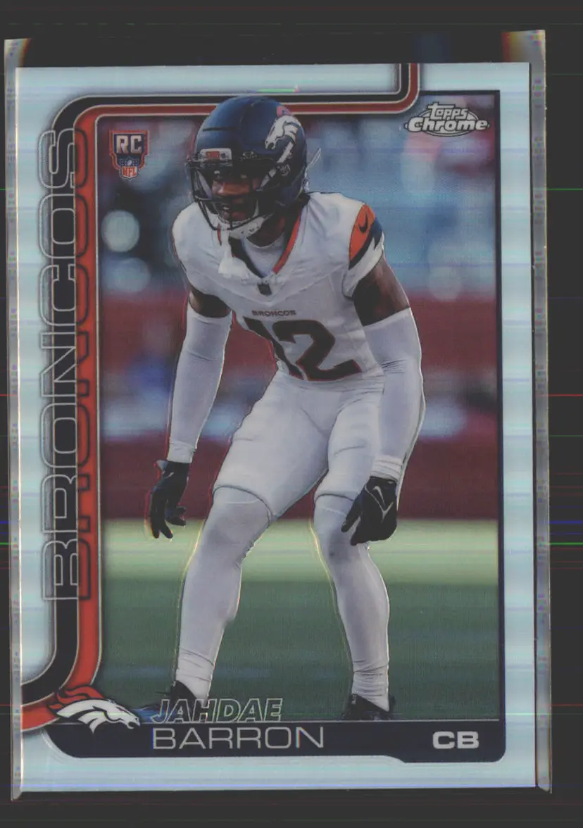 Jahdae Barron 2025 Topps Chrome Refractor #359 - (142) - Denver Broncos