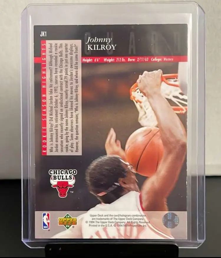 1993-94 Upper Deck Special Edition Johnny Kilroy