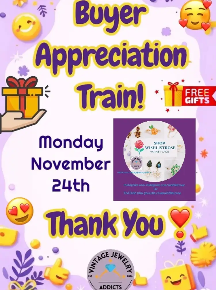 Buyer Appreciation Train With 🌹Rose