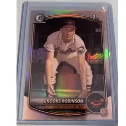 Brooks Robinson 1st Bowman Throwback Orioles