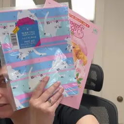 Bundle coloring book and wrapping paper