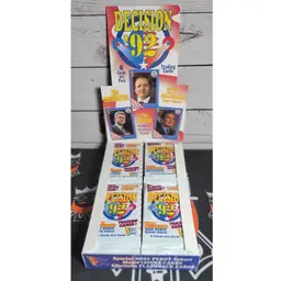 #01 - 1992 Wild Card Decision ’92 Trading Cards – Factory-Sealed Pack | Political Collector Set