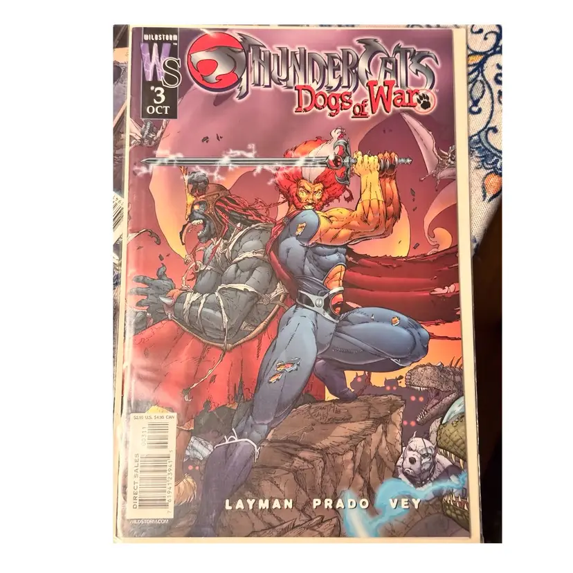 Thunder Cats Dogs Of War #3 VGC
