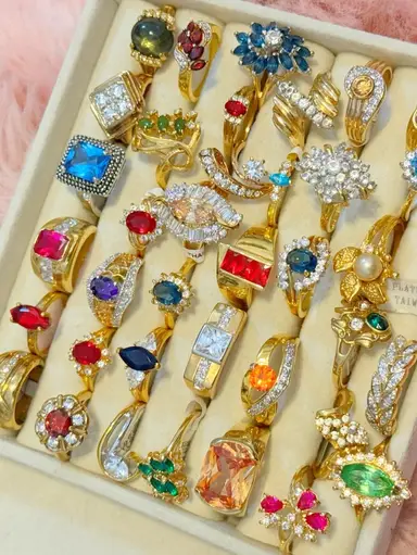 Gorgeous Vintage New Old Stock Rings! 