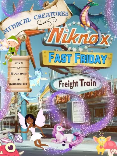 Fast Friday Freight Train Mythical Creatures