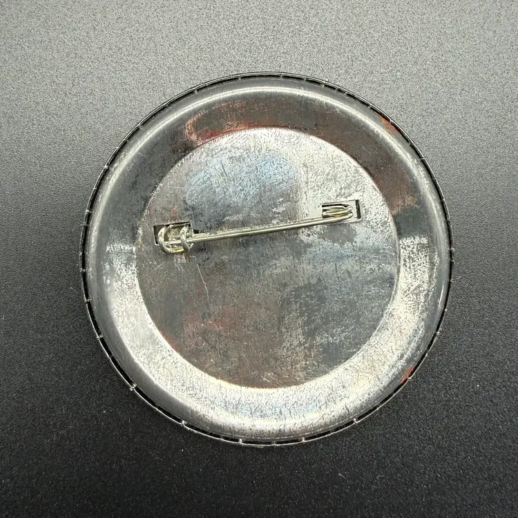 Vintage Walt Disney Dick Tracy Button Pin Pinback 90s Movie Detective Comic 2.5"