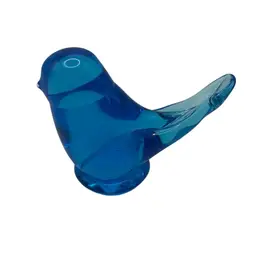 Blue Bird Of Happiness, 4” In Length And 3-1/2” High
