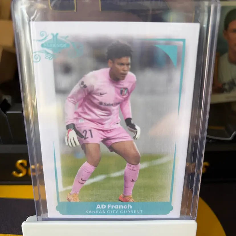 AD Franch, #61, Kansas City Current, 2022 Parkside NWSL Paramount, 119/749, Soccer Card