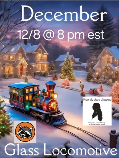 The December Glass Locamotive