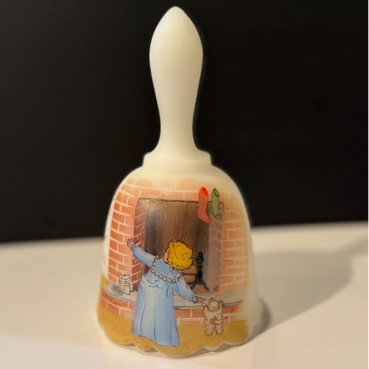 Vintage Fenton Limited Edition Christmas bell