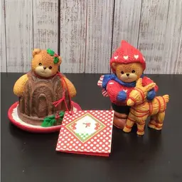 Vintage Lucy Rigg Enesco Lucy And Me Christmas bears