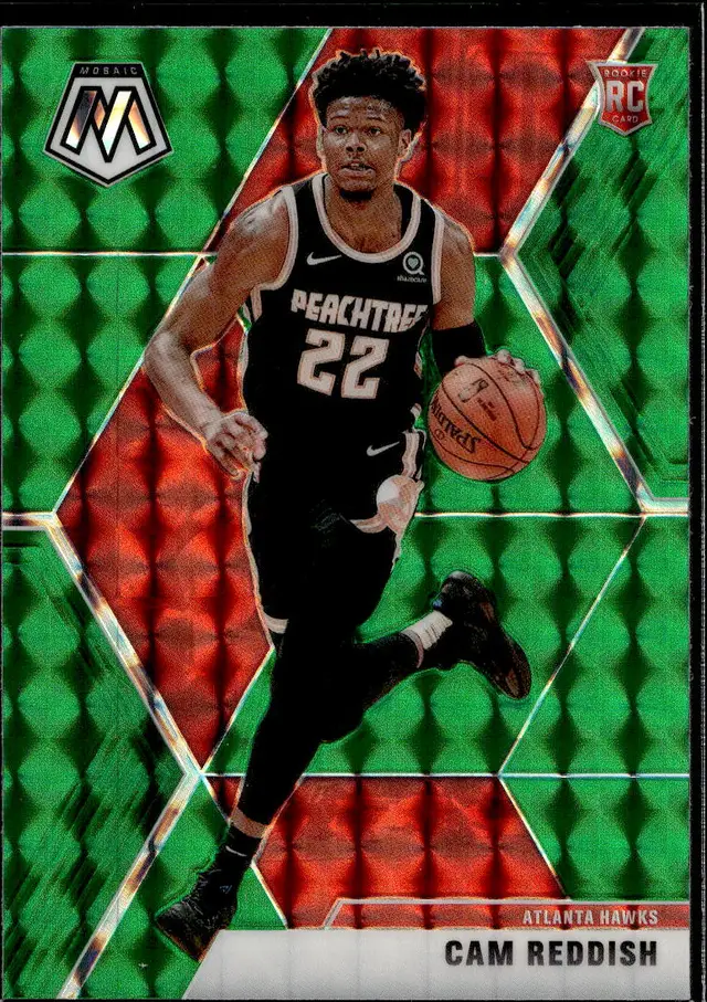2019-20 Panini Mosaic Basketball Lot of 5 Green Prizm-Reddish-White-Melli-Windler-Waters-All RC'S!