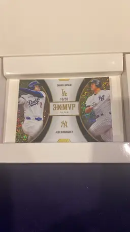 Los Angeles Dodgers New York Yankees Shohei Ohtani Alex Rodriguez 3X MVP And Extras!!!