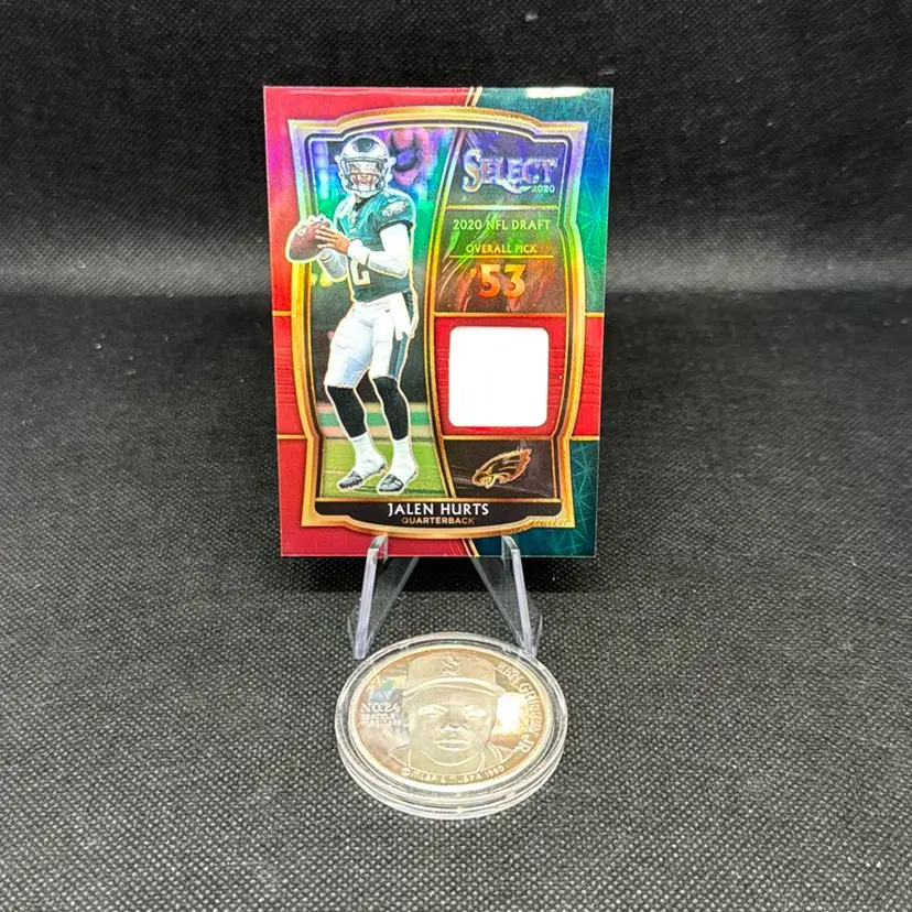 2020 Select Jalen Hurts NFL Draft Selections Patch Philadelphia Eagles