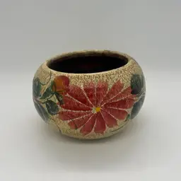 Medium Mexico Terracotta Pottery Planter Red Flower Pot