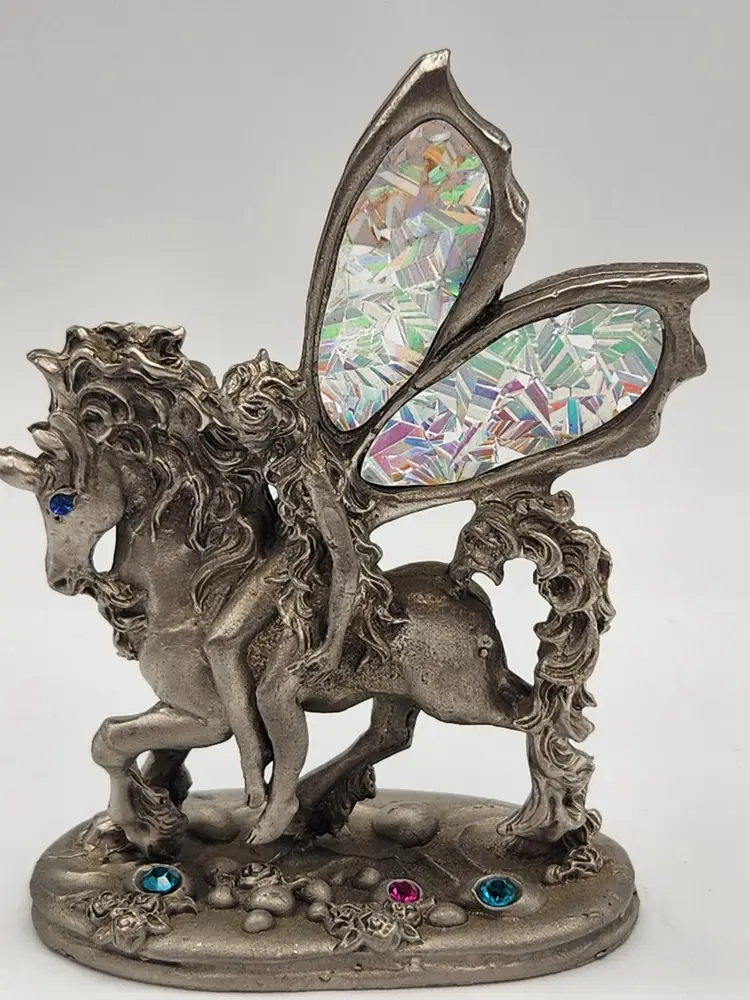 Unicorn Fairy Greg Neeley Comstock Pewter