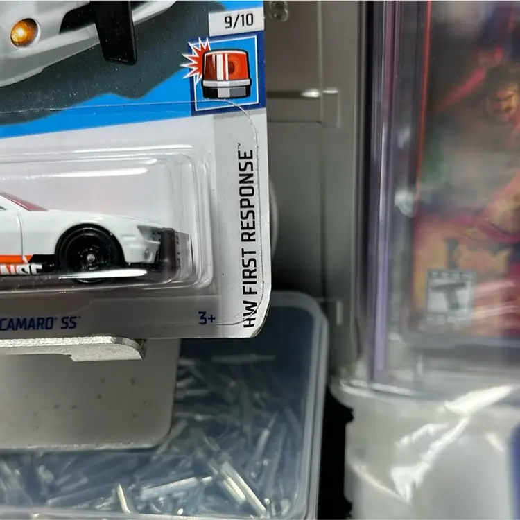 Hot Wheel 10 Camaro SS With Error Missing Decal On Door HW First Responder Dent On Top And Side Box Still In Original Sleeves