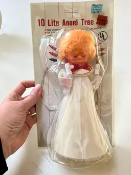 New old stock Lighted Angel Made In Taiwan