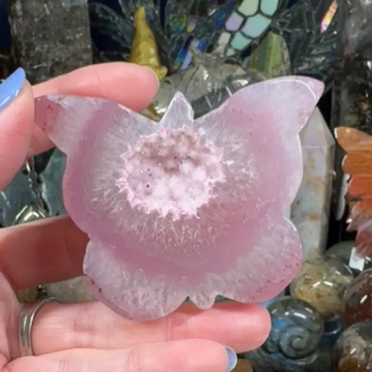Jelly Agate Butterfly 12C