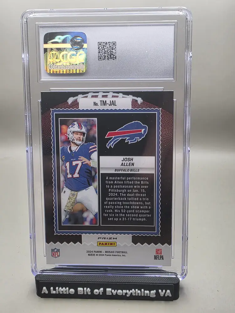 Josh Allen 2024 Panini Mosaic Touchdown Masters #TMJAL MINT 9 Insert