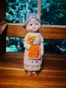 Vintage Frozen Charlotte Penny Doll Bisque