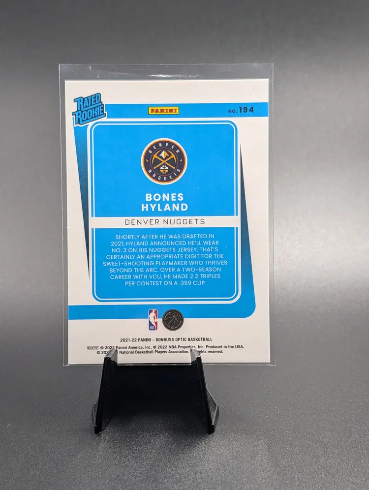 Bones Hyland Rated Rookie Card