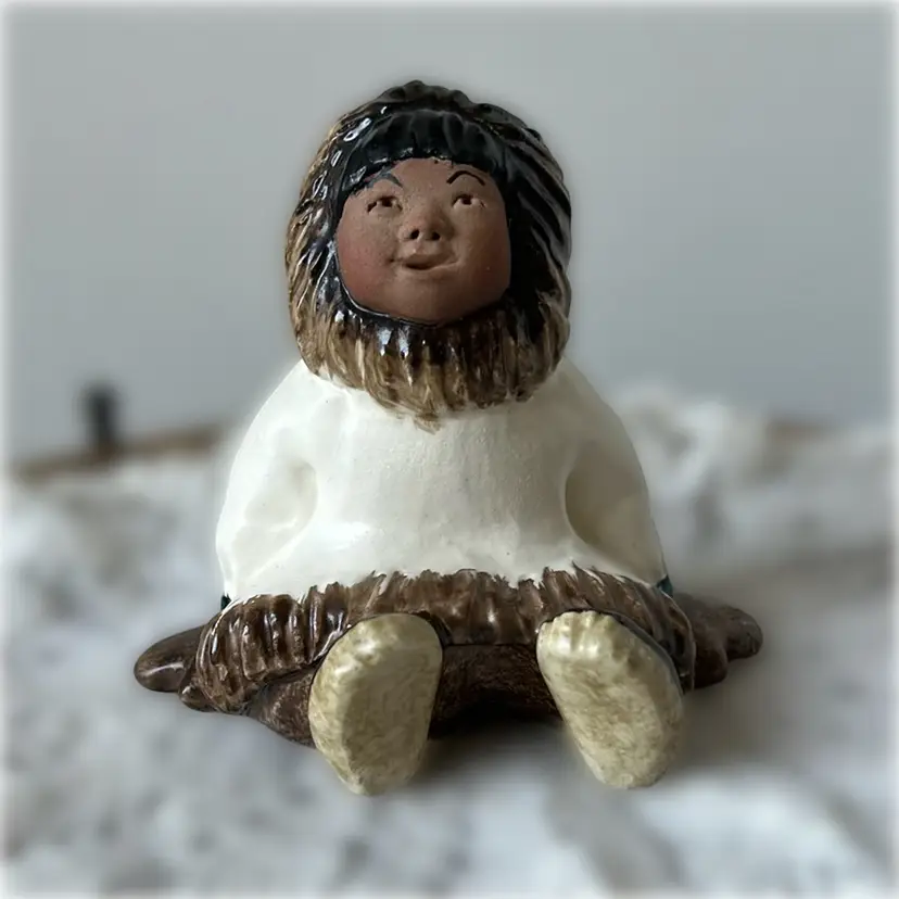 C. Alan Johnson Alaskan  Intuit Figurine 1962