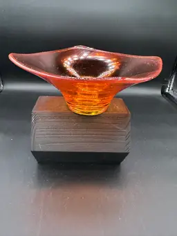 Vintage Viking Bowl Glows