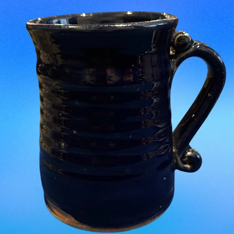 Peter Petrie Signed Ugly Face Mug Bearded Old Man