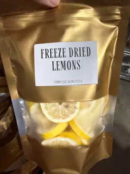 Freeze Dried Lemons