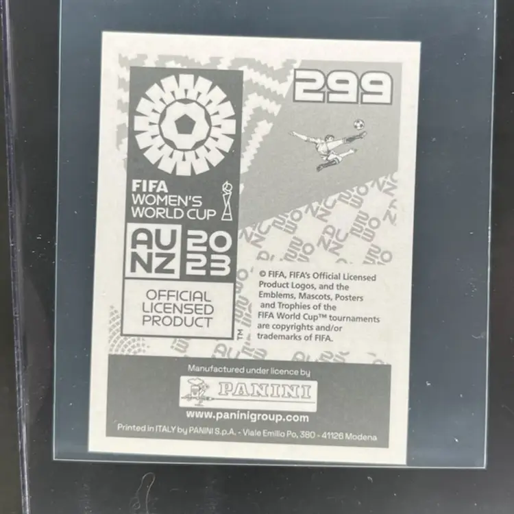 Marta 2023 Panini Women’s World Cup Sticker Beyond Greatness Brazil Soccer Card