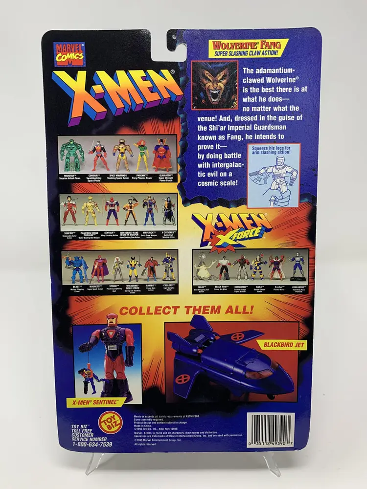 Wolverine Fang X-Men: Mutant Genesis Series Action Figure (BRAND NEW/1995)