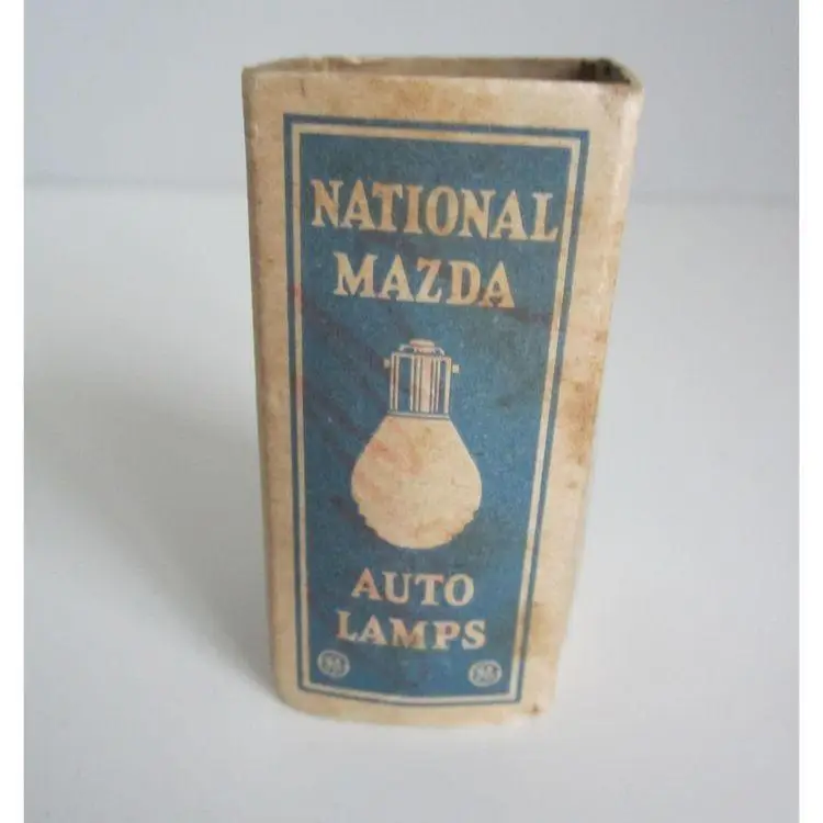 National Mazda Auto Lamps in original box 1913 - GN1019