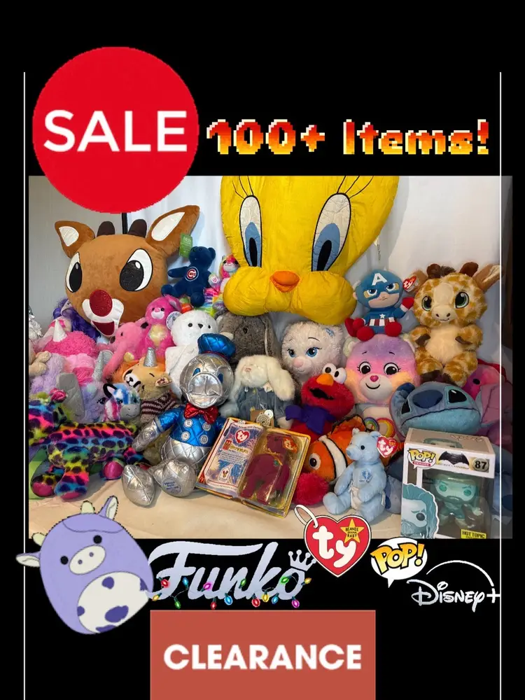 Plush+Funkos+Toys Clearance! 100+ Items🙀